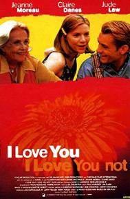 I Love You, I Love You Not poster