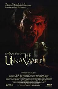 The Unnamable poster